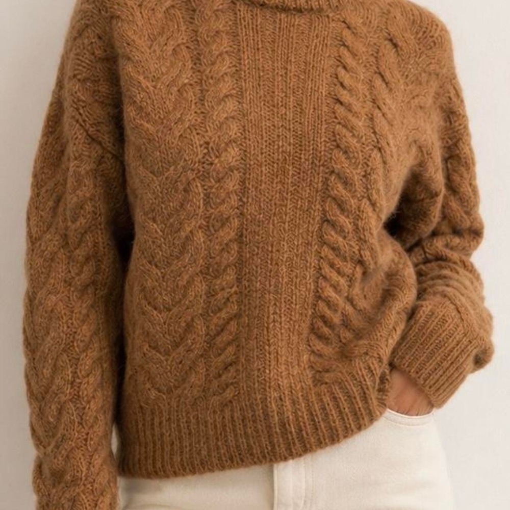 A‎ New Day Cable Knit Sweater